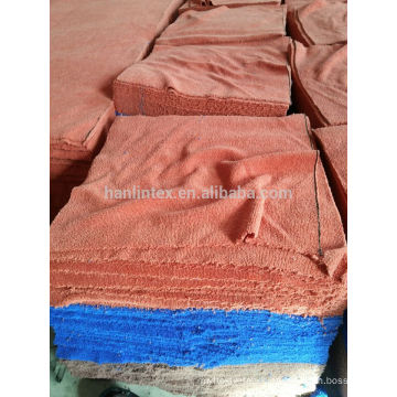 stock microfiber towels from hebei hanlin textile dyeing towel knurling towel 30*30cm 30*70cm 60*160cm 70*140cm for cleaning